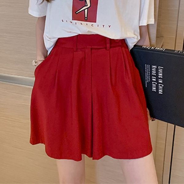 women's pants & capris summer fashion high-waist chiffon wide-leg shorts thin five-point suit for women stacked leggings shmz, Black;white
women's pants & capris summer fashion high-waist chiffon wide-leg shorts thin five-point suit for women stacked leggings shmz, Black;white