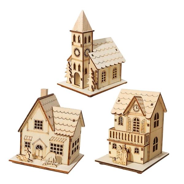 christmas decorations mini glowing wooden house led light ornament church elk design for home village farmhouse decoration xmas table
christmas decorations mini glowing wooden house led light ornament church elk design for home village farmhouse decoration xmas table