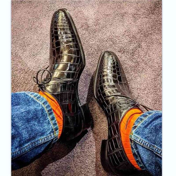 dress shoes novos sapatos masculinos de alta qualidade preto cabeça quadrada plutônio crack malha rendas confortável e elegante all-match ox, Black
dress shoes novos sapatos masculinos de alta qualidade preto cabeça quadrada plutônio crack malha rendas confortável e elegante all-match ox, Black