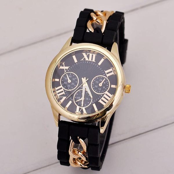 wristwatches geneva silicone roman digital watch gift fashion women girl dress watches with exquisite bracelet numerals quartz wristwatch *a, Slivery;brown
wristwatches geneva silicone roman digital watch gift fashion women girl dress watches with exquisite bracelet numerals quartz wristwatch *a, Slivery;brown
