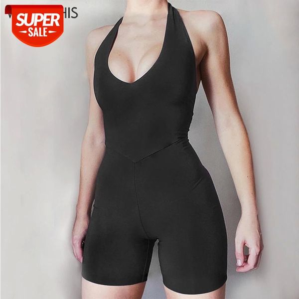 wannathis halter sleeveless playsuit woman backless bandage elastic streetwear bodycon casual fashion summer rompers 2020 #0g15, White
wannathis halter sleeveless playsuit woman backless bandage elastic streetwear bodycon casual fashion summer rompers 2020 #0g15, White