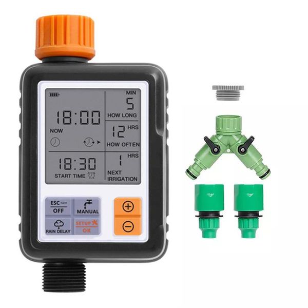 smart home control automatic lcd display watering timer garden ball valve water irrigation controller battery operated
smart home control automatic lcd display watering timer garden ball valve water irrigation controller battery operated