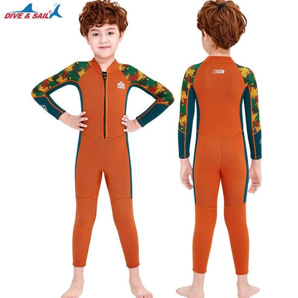 one-piece suits wetsuit swimsuit winter warm water sports children's anti-ultraviolet surfing girls full body 2.5mm diving neoprene
one-piece suits wetsuit swimsuit winter warm water sports children's anti-ultraviolet surfing girls full body 2.5mm diving neoprene