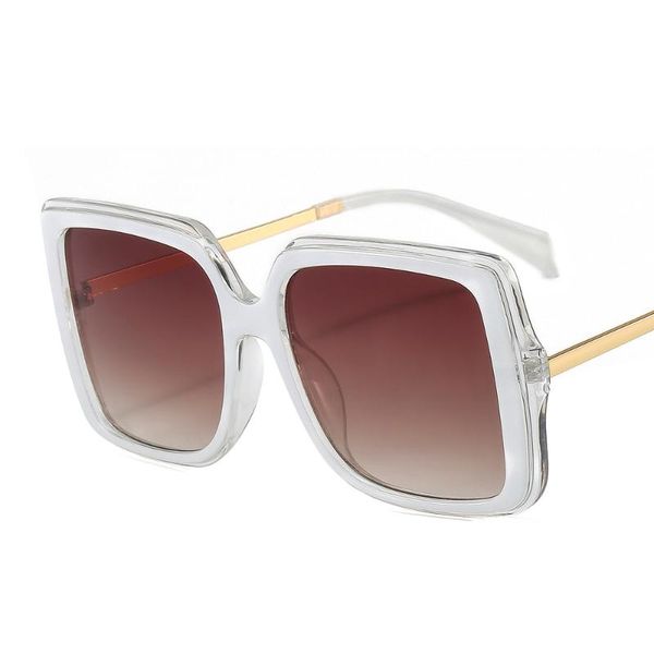 sunglasses square women fashion brand oversized sun glasses female black brown shades men ladies big, White;black
sunglasses square women fashion brand oversized sun glasses female black brown shades men ladies big, White;black