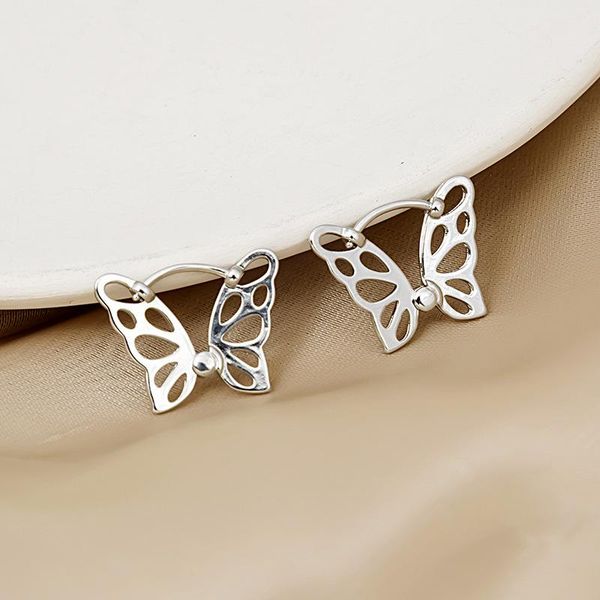 hoop & huggie women's earrings hollow butterfly ear clip pendant silver color vintage metal retro earring 2021 trendy fashion female je, Golden;silver
hoop & huggie women's earrings hollow butterfly ear clip pendant silver color vintage metal retro earring 2021 trendy fashion female je, Golden;silver