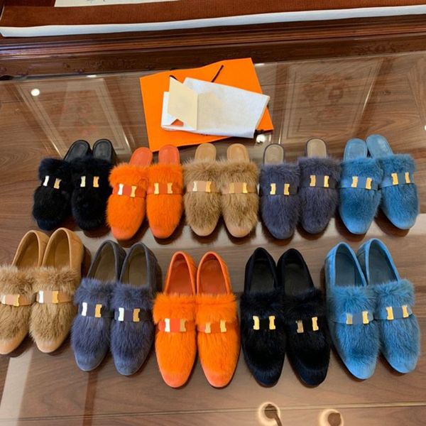 2021 wool mink hair shoes desiner winter plush slippers indoor e warm fox fur sandals for women slides quality with box size 34-40, Black
2021 wool mink hair shoes desiner winter plush slippers indoor e warm fox fur sandals for women slides quality with box size 34-40, Black