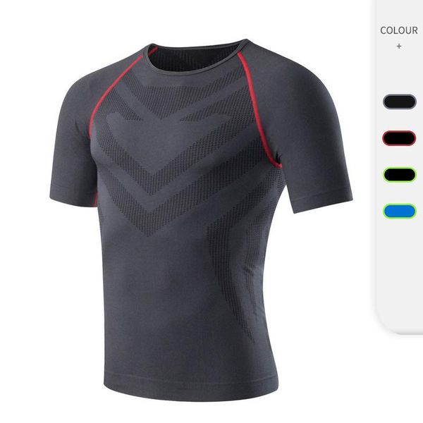 running jerseys men's sports fitness basketball training suit stretch tight compression quick-drying short-sleeved shirt t-shirt, Black;blue
running jerseys men's sports fitness basketball training suit stretch tight compression quick-drying short-sleeved shirt t-shirt, Black;blue