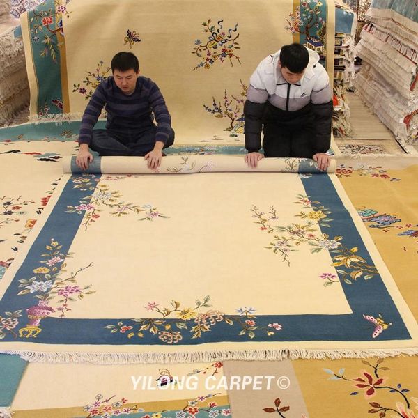carpets yilong 6'x9' great hand knotted chinese art deco wool rug blue woollen (tj2021026s)
carpets yilong 6'x9' great hand knotted chinese art deco wool rug blue woollen (tj2021026s)