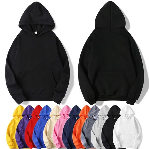 blank men's and women's solid color sweater printed european loose casual hoodie sweatshirt, Black
blank men's and women's solid color sweater printed european loose casual hoodie sweatshirt, Black