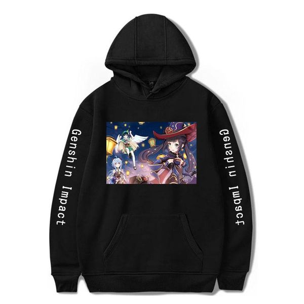 men's hoodies & sweatshirts genshin impact casual hip hop cool print plus size game fashion streetwear graphic women/men top, Black
men's hoodies & sweatshirts genshin impact casual hip hop cool print plus size game fashion streetwear graphic women/men top, Black