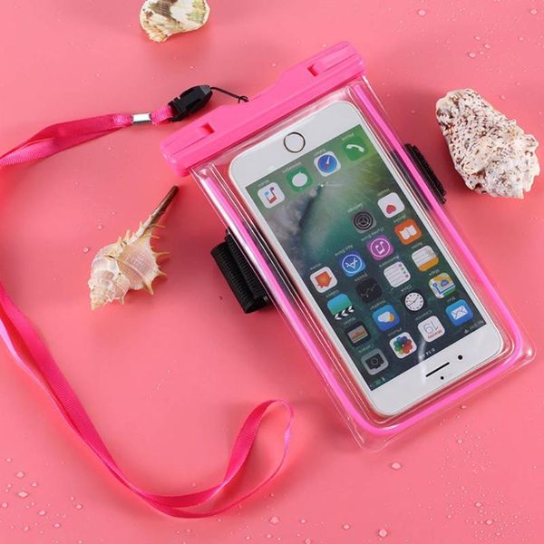 outdoor fitness equipment luminous mobile phone waterproof bag pvc cell swimming diving tied arm lanyard
outdoor fitness equipment luminous mobile phone waterproof bag pvc cell swimming diving tied arm lanyard