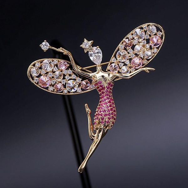 pins, brooches pink yellow crystal angel for women broche pins metal accesorios mujer, elegant cubic zirconia fairy brooch jewelry, Gray
pins, brooches pink yellow crystal angel for women broche pins metal accesorios mujer, elegant cubic zirconia fairy brooch jewelry, Gray