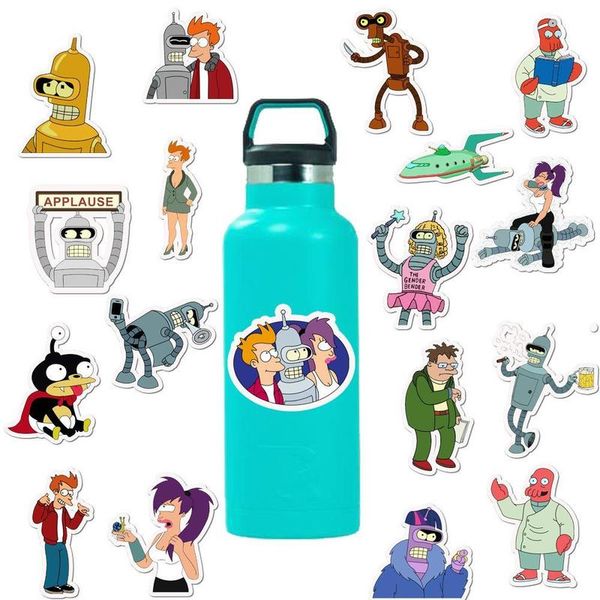 Futurama Cartoon 50 Sheets Anime Printing Sticker High Quality Waterproof Can Be Pasted Repeatedly
Futurama Cartoon 50 Sheets Anime Printing Sticker High Quality Waterproof Can Be Pasted Repeatedly
