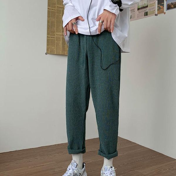 summer thin casual pants men's korean fashion loose fall harem pants men's harajuku streetwear wild ankle-length men, Black
summer thin casual pants men's korean fashion loose fall harem pants men's harajuku streetwear wild ankle-length men, Black