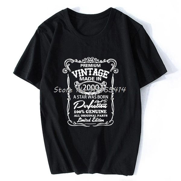 men's t-shirts vintage limited edition in 2000 t shirt men dad father birthday gift t-shirt cotton world papa, White;black
men's t-shirts vintage limited edition in 2000 t shirt men dad father birthday gift t-shirt cotton world papa, White;black