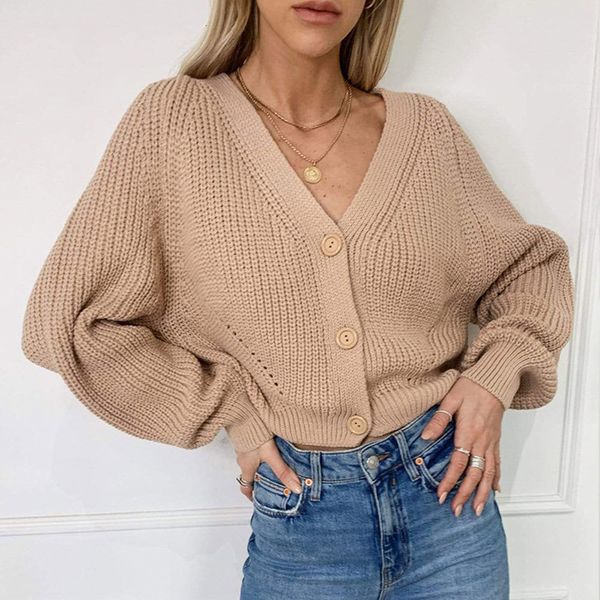 2021 new korean harajuku cardigan elegant long sleeve v neck button knitted sweater coat vintage jackets streetwear sl8p, White;black
2021 new korean harajuku cardigan elegant long sleeve v neck button knitted sweater coat vintage jackets streetwear sl8p, White;black