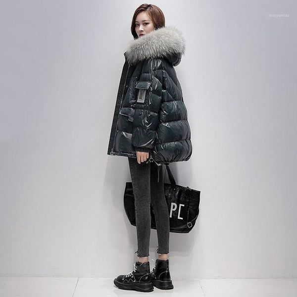 women's down & parkas women fashion turn collar coats female elegant pockets autumn warm plush jackets ladies white duck long q196, Black
women's down & parkas women fashion turn collar coats female elegant pockets autumn warm plush jackets ladies white duck long q196, Black