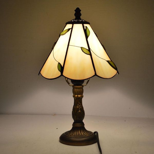 tiffany small table lamp leaf pattern country stained glass lampshade coffee living room bedside table light e27 220v
tiffany small table lamp leaf pattern country stained glass lampshade coffee living room bedside table light e27 220v