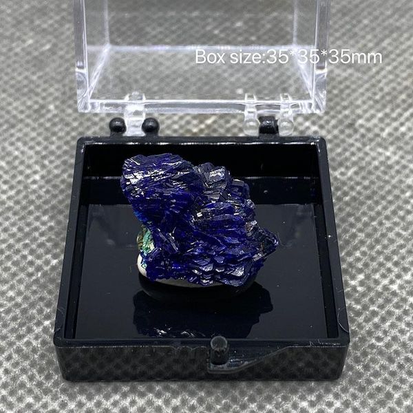 other 100% natural beautiful azurite and malachite symbiotic mineral specimen crystal stones crystals healing box:35mm
other 100% natural beautiful azurite and malachite symbiotic mineral specimen crystal stones crystals healing box:35mm