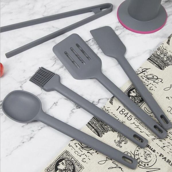 silicone spoon cooking kitchen utensils heat resitant cooking bake set spatula spoon ladle spaghetti server slotted turner cooking tools
silicone spoon cooking kitchen utensils heat resitant cooking bake set spatula spoon ladle spaghetti server slotted turner cooking tools