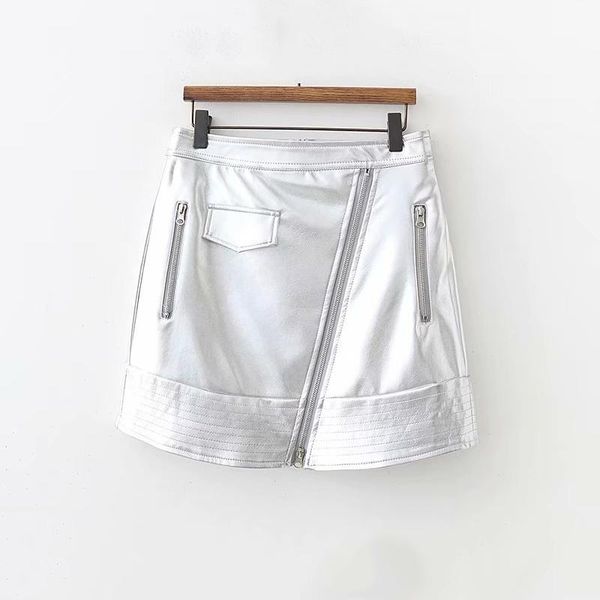skirts female winter silver bright pu mini for women-s high waist pencil skirt ladies streetwear pockets zippers jupe femme, Black
skirts female winter silver bright pu mini for women-s high waist pencil skirt ladies streetwear pockets zippers jupe femme, Black
