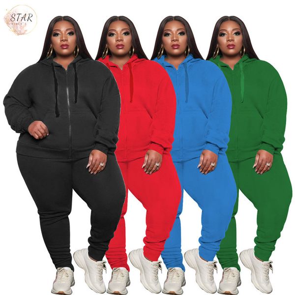 2021 new plus size clothing two piece outfits for women sweatsuits hoodie sweatpants sets jogging sport suits wholesale dropshipping 3zn, Gray
2021 new plus size clothing two piece outfits for women sweatsuits hoodie sweatpants sets jogging sport suits wholesale dropshipping 3zn, Gray