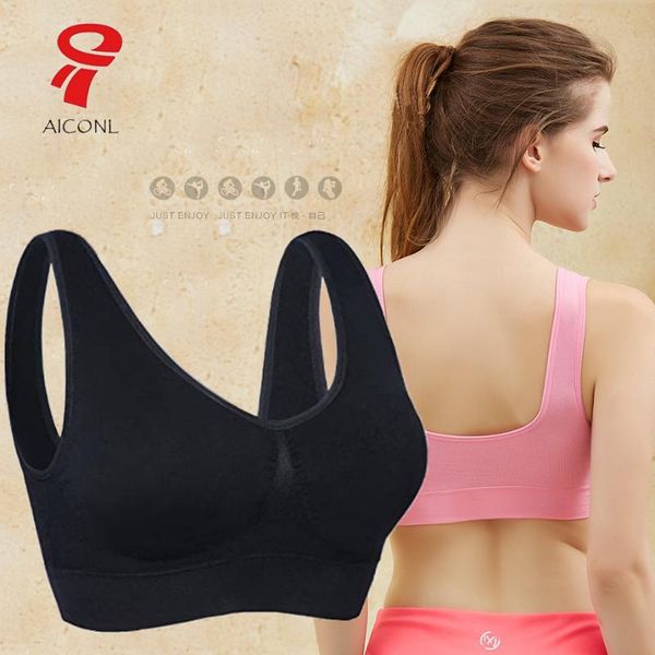 plus size bras for women seamless underwear bh with pads sports bralette push up brassier vest wireless lingerie bh, Red;black
plus size bras for women seamless underwear bh with pads sports bralette push up brassier vest wireless lingerie bh, Red;black