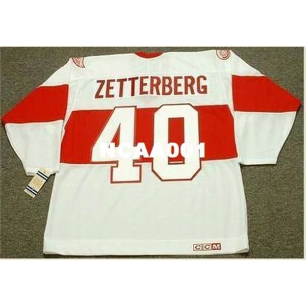 001 #40 henrik zetterberg detroit red wings 1920's ccm vintage retro hockey jersey or custom any name or number retro jersey, Black
001 #40 henrik zetterberg detroit red wings 1920's ccm vintage retro hockey jersey or custom any name or number retro jersey, Black