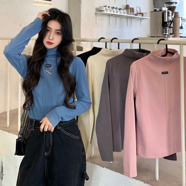 new 5colors spring 2021 korean style basic women turtleneck warm long sleeve t-shirt womens tees shirt femme (c5007) bror, White
new 5colors spring 2021 korean style basic women turtleneck warm long sleeve t-shirt womens tees shirt femme (c5007) bror, White