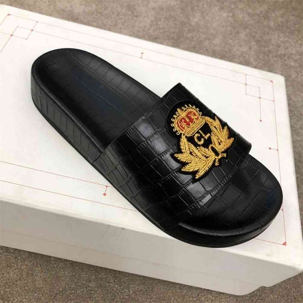 80% off outlet store new stone grain cowhide face men's sandals in summer, Black
80% off outlet store new stone grain cowhide face men's sandals in summer, Black