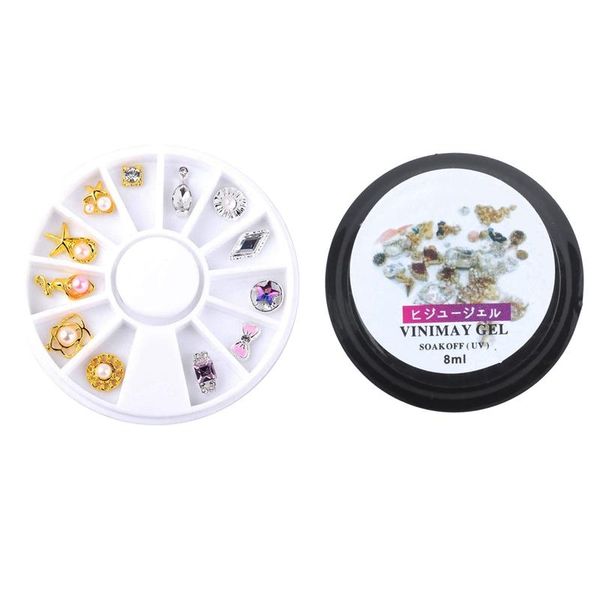 nail art kits 1pcs 8g bottle soak off super uv gel rhinestone decoration transparent glue & 12pcs 5mm sticker tip decal 3d a
nail art kits 1pcs 8g bottle soak off super uv gel rhinestone decoration transparent glue & 12pcs 5mm sticker tip decal 3d a