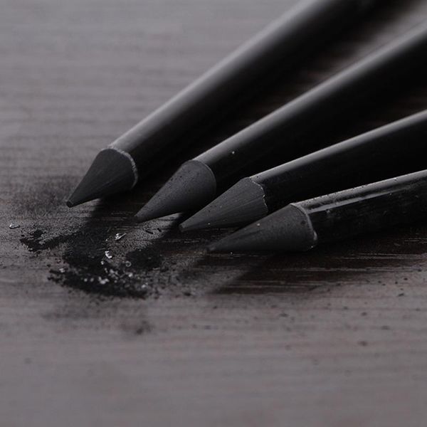 3/6pcs professional pure carbon sketch pens hard/medium/soft woodless charcoal pencil set drawing tool painting supplies 
3/6pcs professional pure carbon sketch pens hard/medium/soft woodless charcoal pencil set drawing tool painting supplies