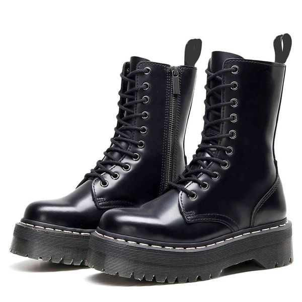 dress shoes women's boots real leather motorcycle female holes lace up platforms punk booties women black wedges botas mujer zo
dress shoes women's boots real leather motorcycle female holes lace up platforms punk booties women black wedges botas mujer zo
