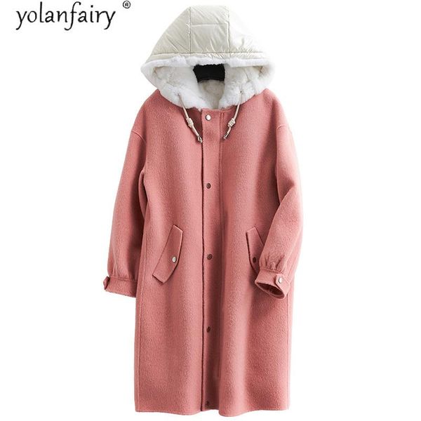 women's fur & faux real coat women alpaca wool jacket winter clothes rex liner female warm coats and jackets, Black
women's fur & faux real coat women alpaca wool jacket winter clothes rex liner female warm coats and jackets, Black