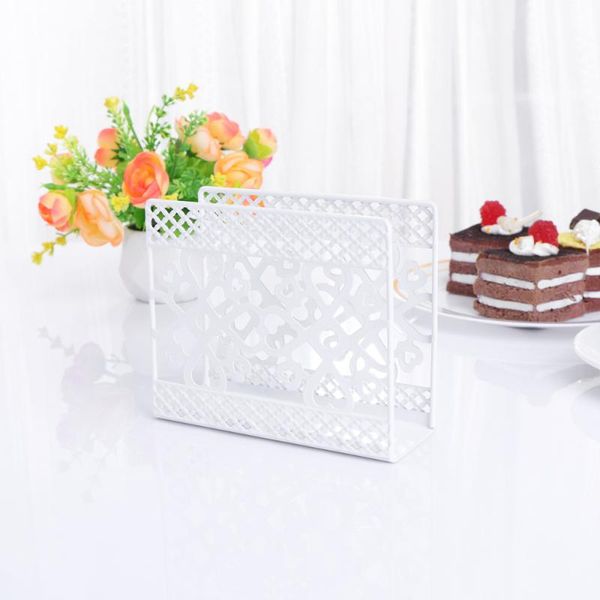 1pc metal creative modern tissue holder napkin dispenser napkin holder stand cut-out durable paper towel (style)
1pc metal creative modern tissue holder napkin dispenser napkin holder stand cut-out durable paper towel (style)