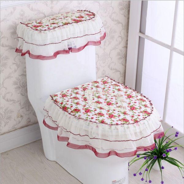 3pcs overcoat toilet case closestool tank cover toilet seat lid cover lace flower printed bowl wc soft
3pcs overcoat toilet case closestool tank cover toilet seat lid cover lace flower printed bowl wc soft