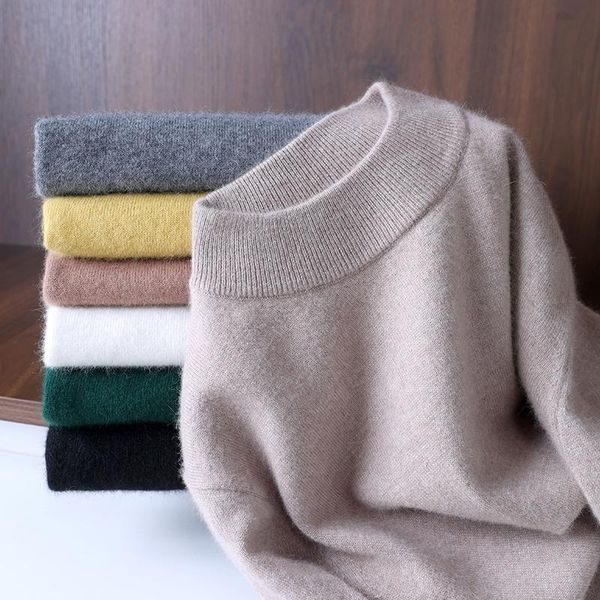 men's sweaters autumn and winter half high collar wool sweater pure color thickened thermal head cover bottoming shirt, White;black
men's sweaters autumn and winter half high collar wool sweater pure color thickened thermal head cover bottoming shirt, White;black