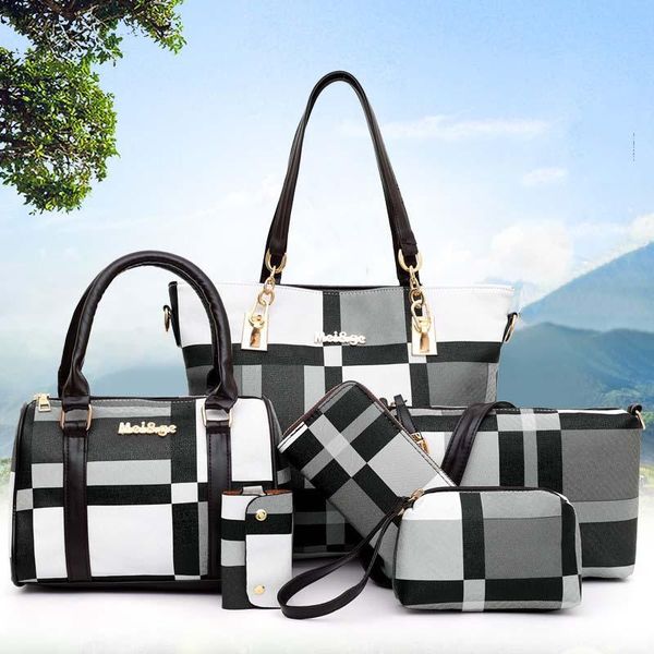 duffel bags fashion luxury handbags 6 pcs set women plaid colors handbag female shoulder bag travel shopping ladies crossbody
duffel bags fashion luxury handbags 6 pcs set women plaid colors handbag female shoulder bag travel shopping ladies crossbody