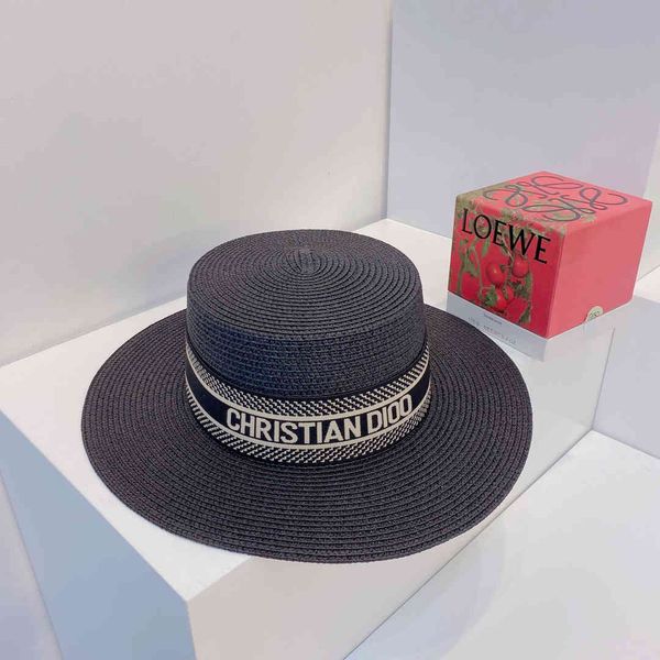 home correct version ~ new summer straw hat women's letter ribbon elegant mature straw sun hat, Blue;gray
home correct version ~ new summer straw hat women's letter ribbon elegant mature straw sun hat, Blue;gray