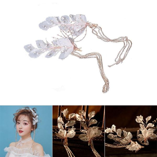 hair clips & barrettes headwear bridal super fairy wedding accessories hairpin jewelry dress helh889, Golden;silver
hair clips & barrettes headwear bridal super fairy wedding accessories hairpin jewelry dress helh889, Golden;silver