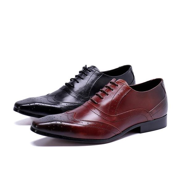 dress shoes yihongmeiqi men's fashion formal leather casual trend business party wedding, Black
dress shoes yihongmeiqi men's fashion formal leather casual trend business party wedding, Black