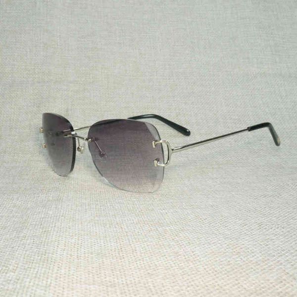 factory specials aa vintage oversize rimless men cutting wire eyeglasses metal frame shades for outdoor club oculos eyewear, White;black
factory specials aa vintage oversize rimless men cutting wire eyeglasses metal frame shades for outdoor club oculos eyewear, White;black