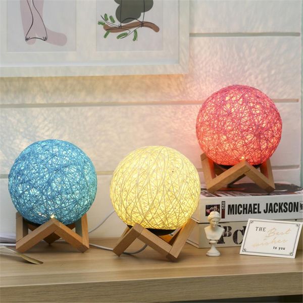 novelty colorful table lamp creative led wood e27 night light bedroom ball vine desk room living room decoration light fixture
novelty colorful table lamp creative led wood e27 night light bedroom ball vine desk room living room decoration light fixture