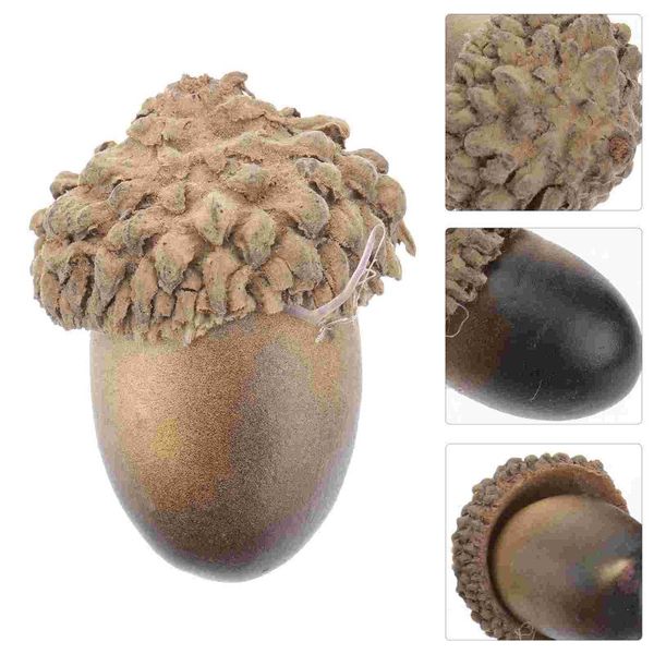party decoration 50pcs artificial lifelike small acorn po props false nuts home kitchen decor dark color
party decoration 50pcs artificial lifelike small acorn po props false nuts home kitchen decor dark color