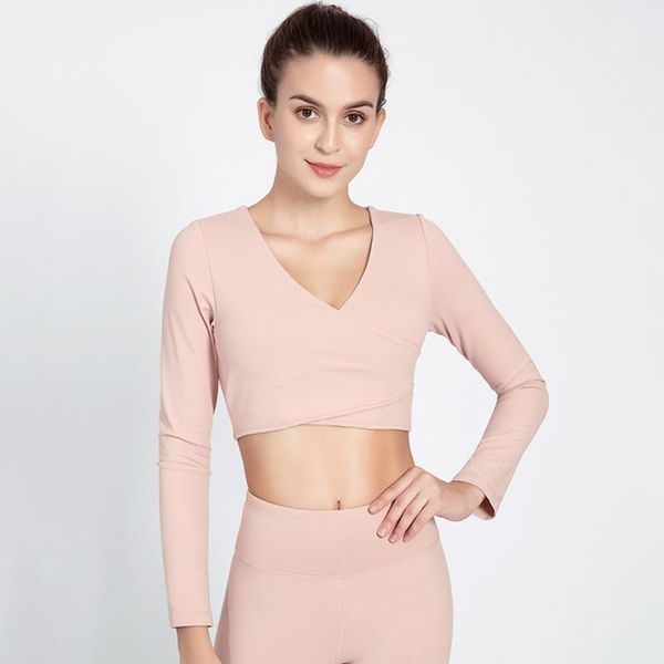 yoga outfits v neck clothes t-shirt sports fitness long-sleeve 2021 expose navel women quick-dry simple slim summer1, White;red
yoga outfits v neck clothes t-shirt sports fitness long-sleeve 2021 expose navel women quick-dry simple slim summer1, White;red