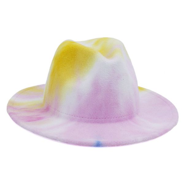 2021 new tie dye felt hat winter panama jazz caps women men wide brim church derby gangster trilby hats gentleman elegant lady gxup, Blue;gray
2021 new tie dye felt hat winter panama jazz caps women men wide brim church derby gangster trilby hats gentleman elegant lady gxup, Blue;gray