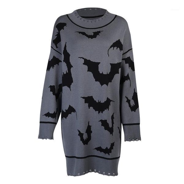 women's sweaters bat graphic printed gothic oversize long sleeve loose dark grey women pullovers ruched hem fashion streetwear, White;black
women's sweaters bat graphic printed gothic oversize long sleeve loose dark grey women pullovers ruched hem fashion streetwear, White;black