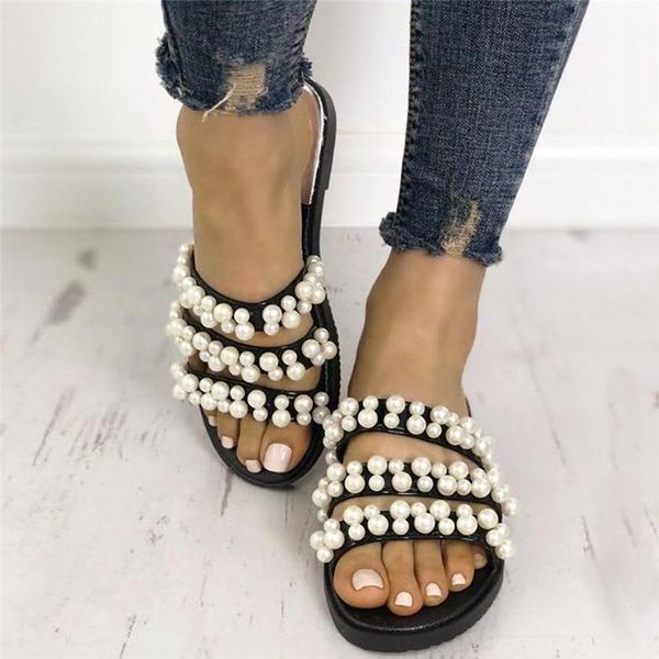 slippers women pearl slides shoes flat woman sandals summer flip flops 2021 ladies fashion luxury low heel beach slipper #40, Black
slippers women pearl slides shoes flat woman sandals summer flip flops 2021 ladies fashion luxury low heel beach slipper #40, Black