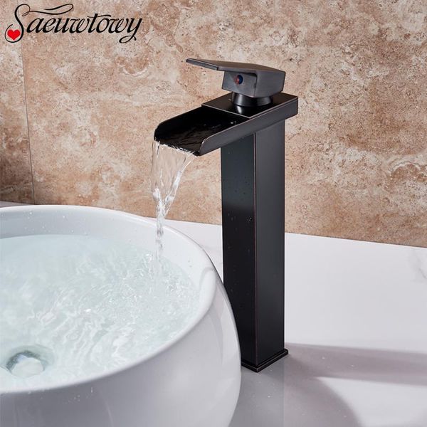 bathroom sink faucets black washbasin faucet single handle waterfall counterand cold mixer
bathroom sink faucets black washbasin faucet single handle waterfall counterand cold mixer