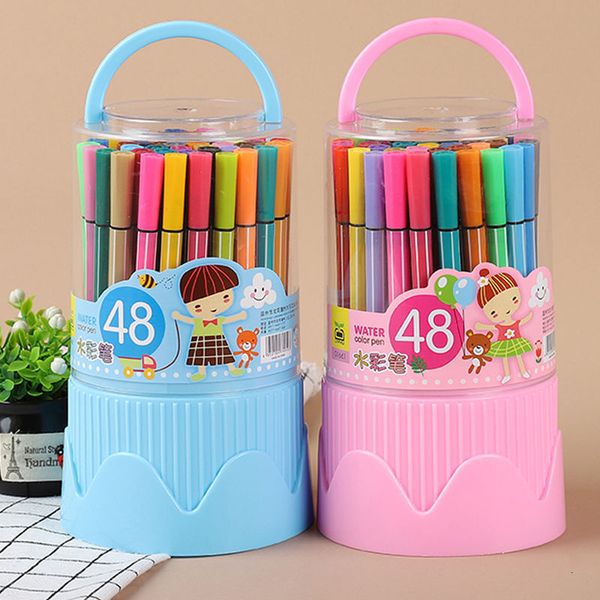 painting pens color water set kindergarten children pupils washable painting brush 24 color marker pen, Black;red
painting pens color water set kindergarten children pupils washable painting brush 24 color marker pen, Black;red